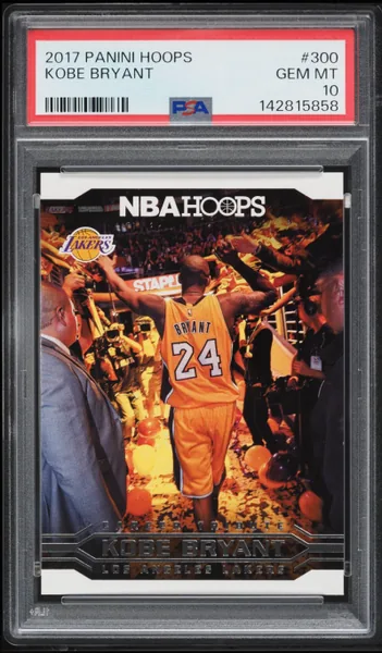 2017 Hoops Kobe Bryant #300 PSA 10 GEM MINT