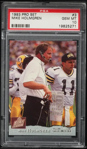 1993 Pro Set Mike Holmgren #3 PSA 10 GEM MINT
