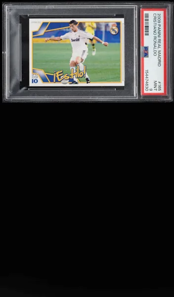2009 Panini Real Madrid Cristiano Ronaldo #165 PSA 9 MINT